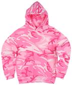 LAT Sportswear Youth Camo Pullover Hoodie
