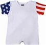 LAT Sportswear Infant Stars and Stripes Romper
