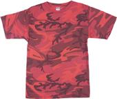LAT Sportswear Adult Camo Overdye T-Shirt