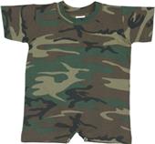 LAT Sportswear Infant Camo T-Romper