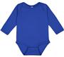 LAT Sportswear Infant Baby Rib Long Sleeve Creeper