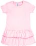 LAT Sportswear Toddler Jersey Ruffle Dress