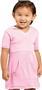 LAT Sportswear Toddler Hooded V-Neck Dress