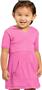 LAT Sportswear Toddler Hooded V-Neck Dress