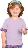 LAT Sportswear Toddler Double Ruffle Tee