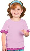 LAT Sportswear Toddler Double Ruffle Tee