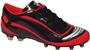 Vizari Men's Finale FG Black/Red Soccer Cleats