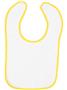 LAT Sportswear Infant Terry Snap Bib