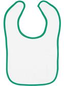 LAT Sportswear Infant Terry Snap Bib
