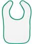 LAT Sportswear Infant Terry Snap Bib