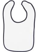 LAT Sportswear Infant Terry Snap Bib