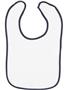 LAT Sportswear Infant Terry Snap Bib