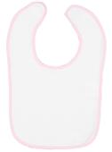 LAT Sportswear Infant Terry Snap Bib