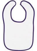 LAT Sportswear Infant Terry Snap Bib