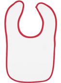 LAT Sportswear Infant Terry Snap Bib