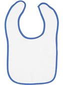 LAT Sportswear Infant Terry Snap Bib
