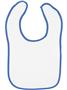 LAT Sportswear Infant Terry Snap Bib