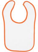 LAT Sportswear Infant Terry Snap Bib