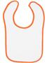 LAT Sportswear Infant Terry Snap Bib