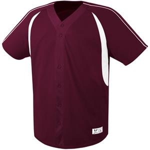 MAROON/WHITE