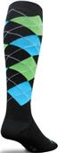Sockguy Argyle Knee-Hi Socks