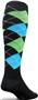 Sockguy Argyle Knee-Hi Socks