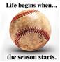 Life Begins... Baseball tshirts gifts