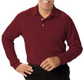 Blue Generation Men's LS Pique Polo Shirts Blue Generation Men's LS Pique Polo Shirts