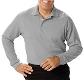 Blue Generation Men's LS Pique Polo Shirts Blue Generation Men's LS Pique Polo Shirts