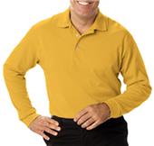 Blue Generation Men's LS Pique Polo Shirts Blue Generation Men's LS Pique Polo Shirts