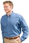 Edwards Mens Heavy Weight Denim Long Sleeve Shirt