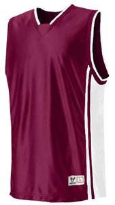 MAROON/WHITE