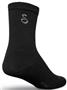 Sockguy Tall Black Wool Socks