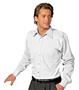 Edwards Mens Point Collar Poplin Long Sleeve Shirt