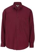 Edwards Mens Casual Poplin Long Sleeve Shirt