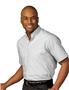 Edwards Mens Short Sleeve Banded Collar Shirt
