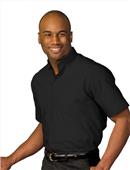 Edwards Mens Short Sleeve Banded Collar Shirt