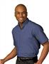 Edwards Mens Short Sleeve Banded Collar Shirt