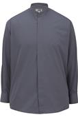 Edwards Mens Long Sleeve Banded Collar Shirt Edwards Mens Long Sleeve Banded Collar Shirt