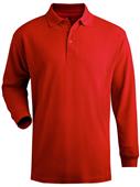 Edwards Mens Long Sleeve Blended Pique Polo Edwards Mens Long Sleeve Blended Pique Polo