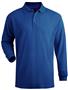 Edwards Mens Long Sleeve Blended Pique Polo