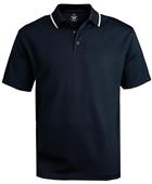 Edwards Mens Tipped Collar Dry-Mesh Polo Shirt Edwards Mens Tipped Collar Dry-Mesh Polo Shirt
