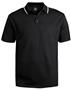 Edwards Mens Tipped Collar Dry-Mesh Polo Shirt