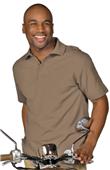 Edwards Mens Plaited Hi-Performance Polo Shirt