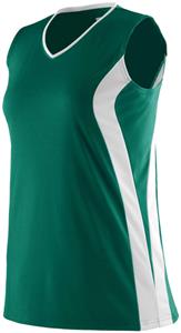 DARK GREEN/WHITE