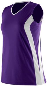 PURPLE/WHITE