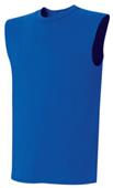 Jersey Knit Sleeveless T-Shirts Jerseys - Closeout