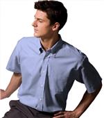 Edwards Mens Pinpoint Short Sleeve Oxford Shirt Edwards Mens Pinpoint Short Sleeve Oxford Shirt