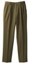 Edwards Mens Washable Poly/Wool Pleated Front Pant