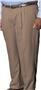 Edwards Mens Microfiber Pleated Pants